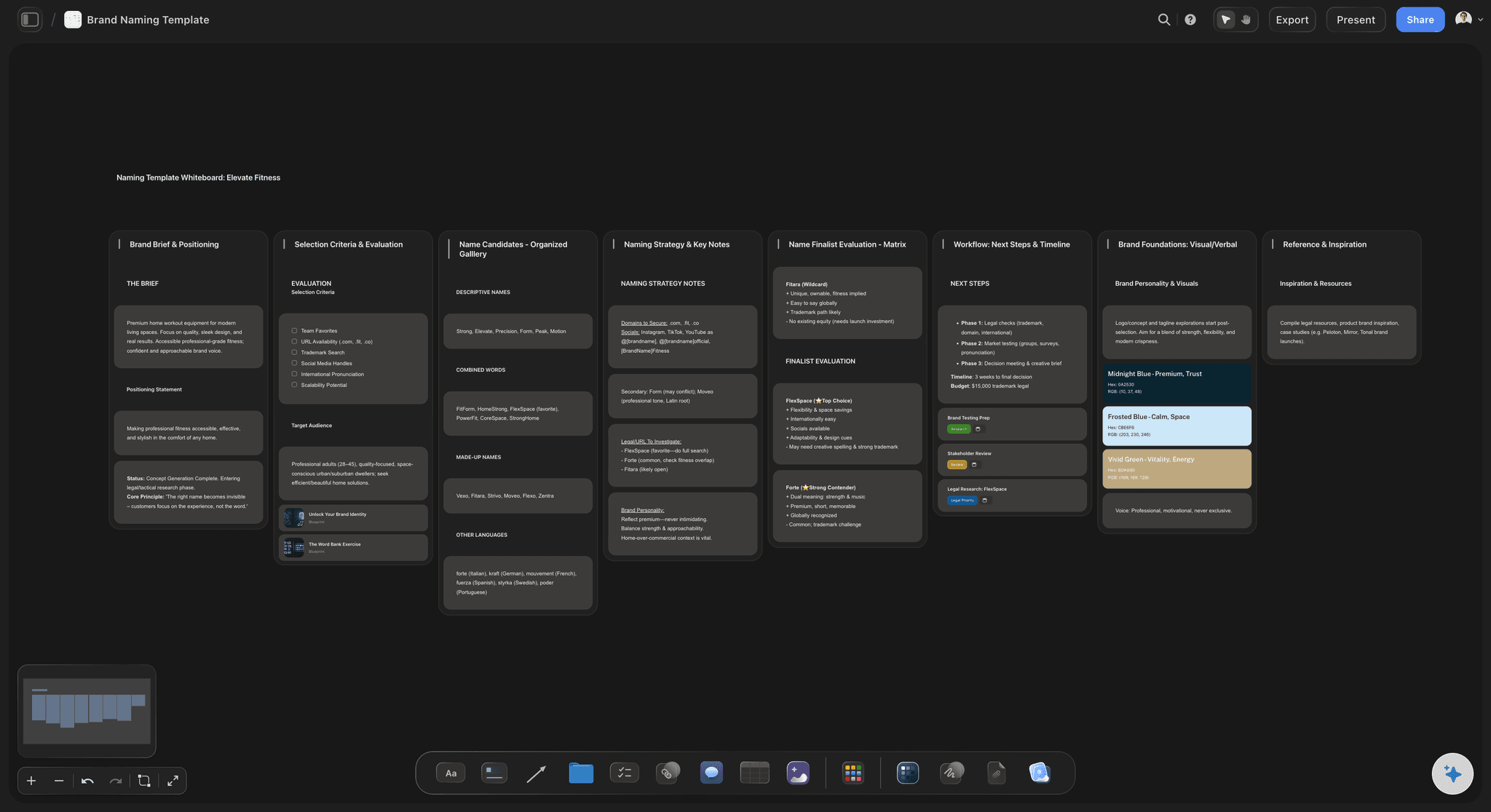 A standalone board opened without joining a design workspace